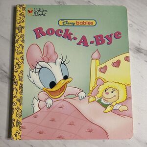 Little Golden Books Disney Babies Rock A Bye Childrens Book